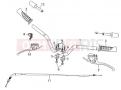 Handlebars - Master cil. - Gilera Oregon 250 2009
