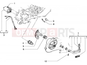 gilera Runner 50 2T Starting motor-starter lever