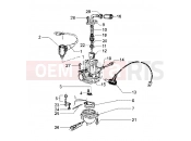 gilera Runner 125 FX 2T Carburettor mikuni