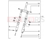 gilera Runner 125 VX 4T Fork