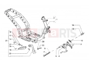 Chasis-central stand - Gilera Runner 180 FXR 2T