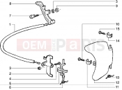 gilera Runner 180 VXR Petrol cap-steering wheel lock