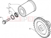gilera Runner 180 VXR Torque limiting device - Damper pelley (For VXR vehicles)