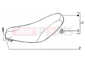 gilera Runner 200 VXR 4T Saddle