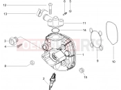 gilera 2005 Runner 50 Pure Jet SC Cylinder head cover