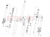gilera 2006 Runner 50 Pure Jet SC Fork's components (Wuxi Top)