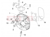 Cylinder head cover - Gilera Runner 50 ST Pure Jet 2009