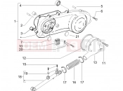 Crankcase cover - Crankcase cooling - Gilera Runner 50 Pure Jet 2006