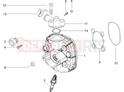 Cylinder head cover - Gilera Runner 50 Pure Jet 2006