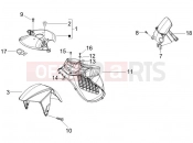 gilera 2007 Runner 50 Pure Jet Wheel huosing - Mudguard