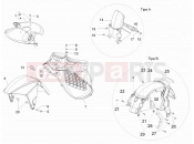 gilera 2010 Runner 50 Pure Jet Wheel huosing - Mudguard