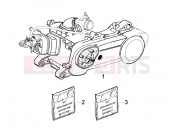 gilera 2011 Runner 50 Pure Jet Engine, assembly