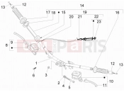 gilera 2011 Runner 50 Pure Jet Handlebars - Master cil.
