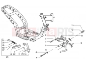 gilera Runner 50 Purejet Chasis-central stand