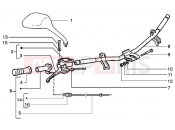 gilera Runner 50 Purejet Handlebars component parts