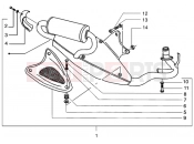 gilera Runner 50 Purejet Silencer
