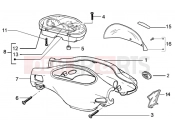 gilera Runner 50 Purejet Speedometers kms.-handlebar covers