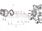 gilera 2006 Runner 50 SP -SC- Cylinder-piston-wrist pin unit