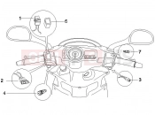 gilera 2006 Runner 50 SP -SC- Selectors - Switches - Buttons