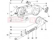 gilera 2008 Runner 50 SP -SC- Crankcase cover - Crankcase cooling