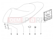 gilera 2012 Runner 50 SP Saddle/seats