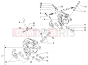 gilera 2015 Runner 50 SP Brakes pipes - Calipers