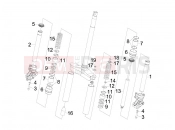 gilera 2015 Runner 50 SP Fork's components (Wuxi Top)