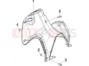 gilera 2006 Runner 50 SP Front glove-box - Knee-guard panel