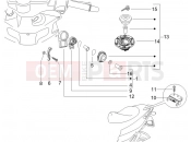 gilera 2006 Runner 50 SP Locks