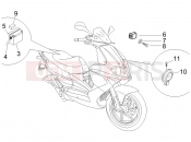 gilera 2006 Runner 50 SP Remote control switches - Battery - Horn