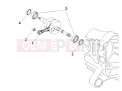 GILERA Runner 50 SP Crankshaft