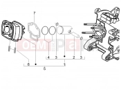 GILERA Runner 50 SP Cylinder-piston-wrist pin unit