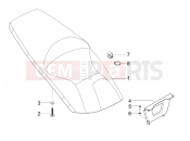 gilera 2010 Runner 125 ST 4T Saddle/seats