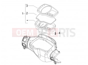 gilera 2013 Runner 125 ST 4T Meter combination - Cruscotto