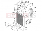 gilera 2014 Runner 125 ST 4T Cooling system