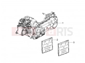 gilera 2014 Runner 125 ST 4T Engine, assembly