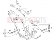 gilera 2014 Runner 125 ST 4T Frame/bodywork