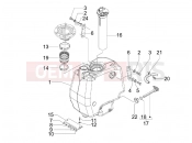 gilera 2014 Runner 125 ST 4T Fuel tank