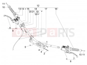 gilera 2014 Runner 125 ST 4T Handlebars - Master cil.