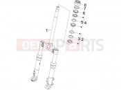 gilera 2015 Runner 125 ST 4T Fork/steering tube - Steering bearing unit