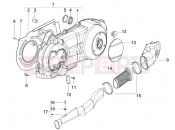 gilera 2016 Runner 125 ST 4T Crankcase cover - Crankcase cooling