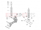 gilera 2016 Runner 125 ST 4T Rear suspension - Shock absorber/s