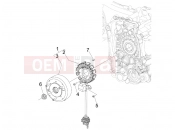 gilera 2017 Runner 125 ST 4T Flywheel magneto