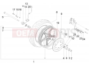 gilera 2017 Runner 125 ST 4T első kerék