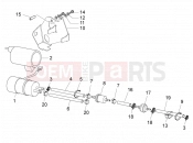 gilera 2008 Runner 200 ST 4T Supply system