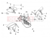 gilera 2008 Runner 200 ST 4T Wheel huosing - Mudguard