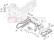 gilera 2010 Runner 200 ST 4T Oil pump