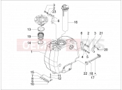 gilera 2011 Runner 200 ST 4T Benzin tank