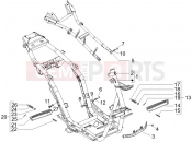 gilera 2006 Runner 125 VX 4T Frame/bodywork