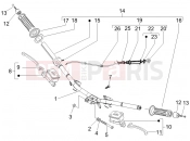 gilera 2007 Runner 125 VX 4T Handlebars - Master cil.